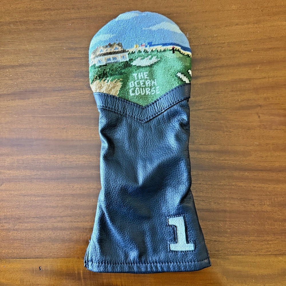Smathers & Branson Kiawah The Ocean Course Golf Driver Headcover #1 Needlepoint